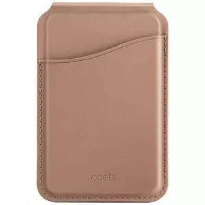 Peněženka UNIQ Coehl Esme magnetic wallet with mirror and stand beige (UNIQ-ESMEMCHM-DNUDE)