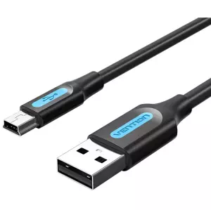 Kabel Vention USB 2.0 A to Mini-B cable COMBG 1.5m Black PVC