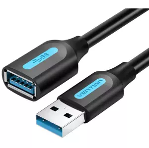 Kabel Vention USB 3.0 male to female extension cable CBHBF 1m Black PVC