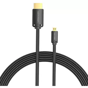 Kabel Vention HDMI-D Male to HDMI-A Male 4K HD Cable 2m AGIBH (Black)