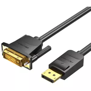 Kabel Vention DisplayPort to DVI Cable 2m HAFBH (Black)