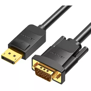 Kabel Vention DisplayPort to VGA Cable 1.5m HBLBG (Black)