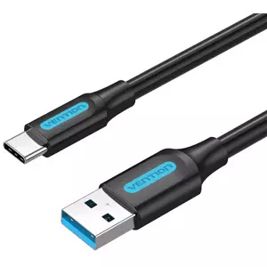 Kabel Vention USB 3.0 A to USB-C Cable COZBH 2m Black PVC