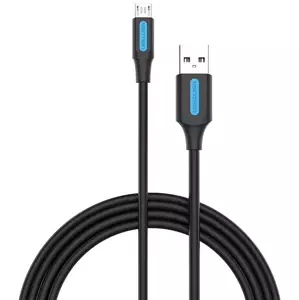 Kabel Vention USB 2.0 A to Micro-B 3A cable 0.5m COLBD black