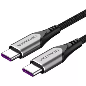 Kabel Vention USB-C 2.0 to USB-C 5A Cable TAEHH Gray 2m