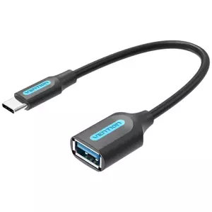 Redukce Vention USB-C 3.1 Male to USB-A Female OTG Cable CCVBB 0.15m, Black, PVC
