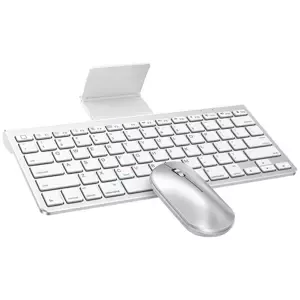 Klávesnice Omoton Mouse and keyboard combo for IPad/IPhone KB088 (silver)