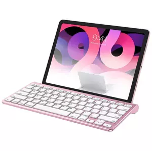 Klávesnice Omoton Wireless iPad keyboard KB088 with tablet holder (rose golden)