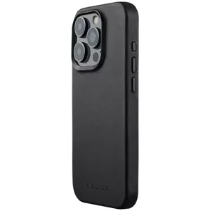 Kryt Mujjo Full Leather Case for iPhone 15 Pro Max - black