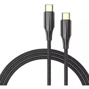 Kabel Vention USB-C 2.0 to USB-C Cable TAUBH 2m, 3A, LED Black