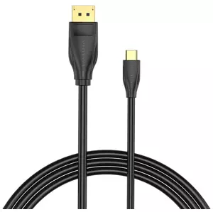 Kabel Vention USB-C to DisplayPort 1.4 Cable CGYBH, 2m, 8K 60Hz/4K 120Hz (black)