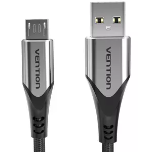 Kabel Vention USB 2.0 A to Micro-B cable COAHC 3A 0,25m gray