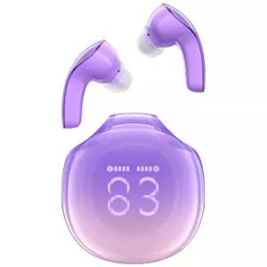 Sluchátka Acefast Earphones TWS T9, Bluetooth 5.3, IPX4 (grape purple)
