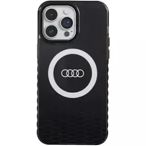 Kryt Audi IML Big Logo MagSafe Case iPhone 14 Pro Max 6.7" black hardcase AU-IMLMIP14PM-Q5/D2-BK (AU-IMLMIP14PM-Q5/D2-BK)