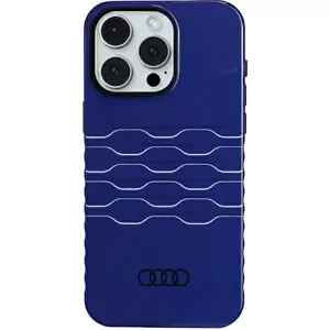 Kryt Audi IML MagSafe Case iPhone 15 Pro Max 6.7" navy blue hardcase AU-IMLMIP15PM-A6/D3-BE (AU-IMLMIP15PM-A6/D3-BE)