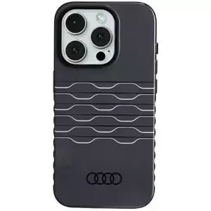 Kryt Audi IML MagSafe Case iPhone 15 Pro 6.1" black hardcase AU-IMLMIP15P-A6/D3-BK (AU-IMLMIP15P-A6/D3-BK)