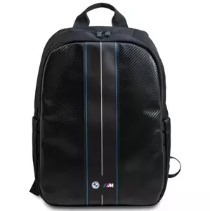 BMW backpack BMBP15COMSCAKL 15" black Carbon Blue Stripes (BMBP15COMSCAKL)