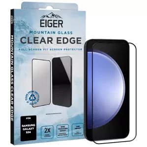 Ochranné sklo Eiger Mountain Glass CLEAR EDGE Screen Protector for Samsung S24