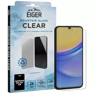 Ochranné sklo Eiger Mountain Glass CLEAR Screen Protector for Samsung A15