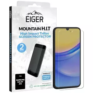 Ochranné sklo Eiger Mountain H.I.T Screen Protector (2 Pack) for Samsung A15