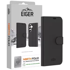Pouzdro Eiger North Folio Case for Xiaomi Redmi 13C in Black
