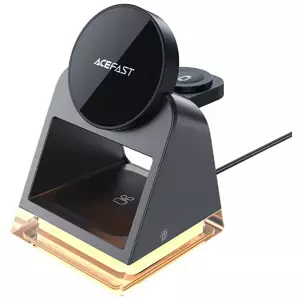 Acefast Wireless charging holder 3in1 E17 (black)
