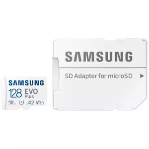 Paměťová karta Samsung micro SDXC 128GB EVO Plus card + SD adapter