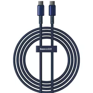 Kabel Baseus Tungsten Glod USB-C to USB-C cable, 100W, 2m (blue)