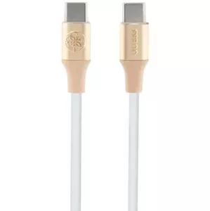 Kabel Guess GUCCLALRGDD kabel USB-C - USB-C 1.5m Fast Charging light gold Ebossed Logo (GUCCLALRGDD)