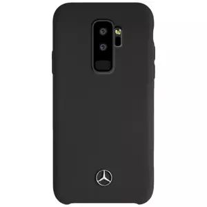 Kryt Mercedes - Samsung Galaxy S9 Plus Case Silicone - Black (MEHCS9LSILBK)