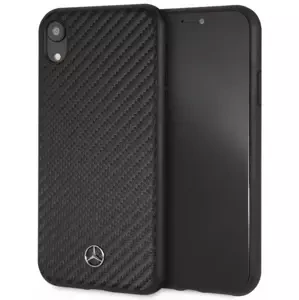 Kryt Mercedes - Apple iPhone Xr Case Dynamic Line Synthetic Leather - Black (MEHCI61SRCFBK)