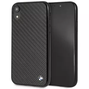 Kryt BMW - Apple iPhone XR Siganture-Carbon Hardcover - Black (BMHCI61MBC)