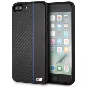 Kryt BMW - Apple iPhone 7/8 Plus Carbon Hardcase - Black (BMHCI8LCAPNBK)