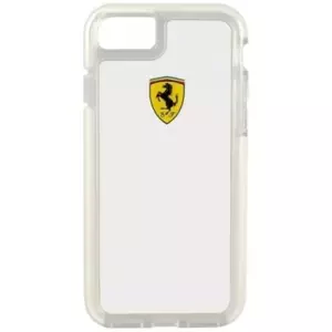 Kryt Ferrari - Shockproof Hard Case Apple iPhone 7/8 - Transparent (FEGLHCP7TR)