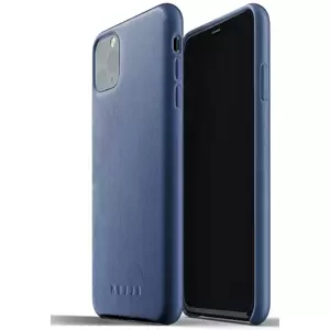 Kryt MUJJO Full Leather Case for iPhone 11 Pro Max - Monaco Blue (MUJJO-CL-003-BL)
