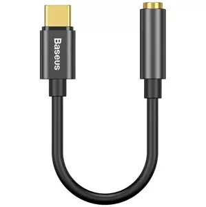 Kabel Baseus L54 Audio Adapter USB-C + mini jack 3,5mm (Black) (6953156297845)