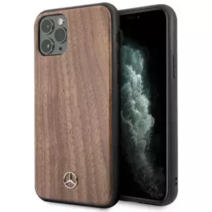 Kryt Mercedes  iPhone 11 Pro hard case brown Wood Line Walnut MEHCN58VWOLB