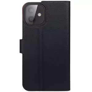 Pouzdro XQISIT Slim Wallet Selection Anti Bac for iPhone 12 mini black (42305)