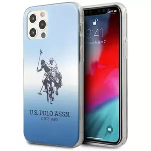 Kryt US Polo USHCP12MPCDGBL iPhone 12/12 Pro 6,1" blue Gradient Collection (USHCP12MPCDGB)