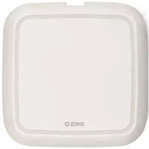 Zens Single Fast Wireless Charger (USB cable) 10W white (ZESC08W/00)