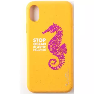 Kryt Wilma Stop Plastic Seahorse for iPhone XR yellow (WPC1017ORIPXR)
