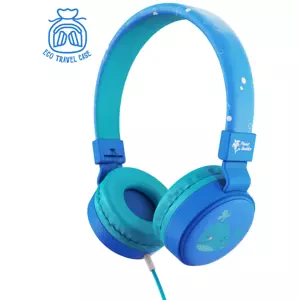 Sluchátka Planet Buddies Whale Wired Kid's Headphone blue (39012)