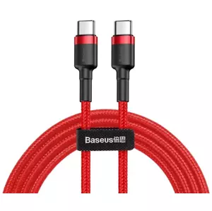 Kabel Baseus Cafule Cable USB-C PD 2.0 QC 3.0 60W 1m (Red)