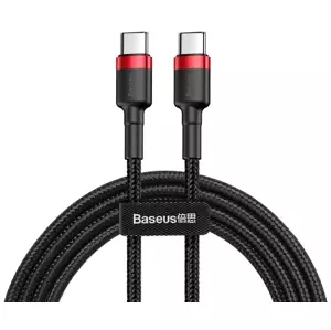 Kabel Baseus Cafule Cable USB-C PD 2.0 QC 3.0 60W 2m (Black+Red)