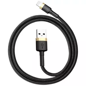 Kabel Baseus Cafule Cable USB Lightning 2.4A 1m (Gold+Black)