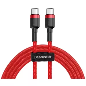 Kabel Baseus Cafule PD2.0 60W flash charging USB For Type-C cable (20V 3A) 2m Red