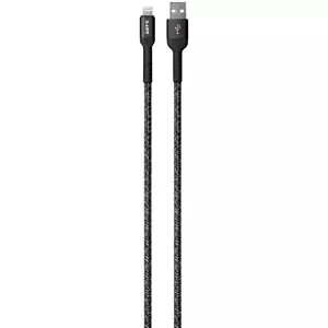 Kabel Laut Tough Matter USB-A to Lightning Cable 120cm black (L_LKT_AL1.2_BK)