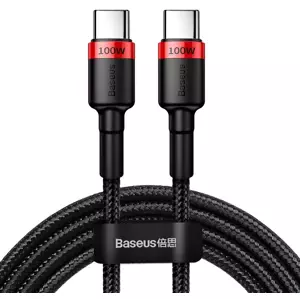 Kabel Baseus Cafule PD2.0 100W flash charging USB For Type-C cable (20V 5A)2m Red+Black