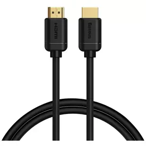 Kabel Baseus 2x HDMI 2.0 4K 60Hz Cable, 3D, HDR, 18Gbps, 1m (black)