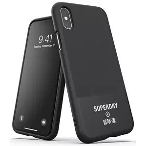 Kryt SuperDry Moulded Canvas iPhone X/Xs Case Black (41544)